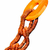 Colar de madeira decorativo Elos marrom 90 cm - comprar online