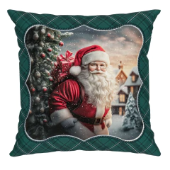Capa de Almofada Natalina 558 43 x 43 cm