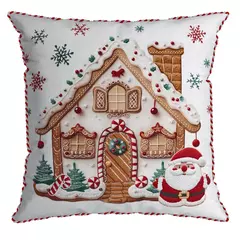 Capa de Almofada Natalina 502 com Cordão