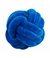 Almofada Decorativa com Cordões Amarrados – Azul 23x23cm - comprar online