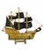 Miniatura Barco Navio Pirata Veleiro Canhão 28.5x7x33cm na internet