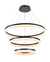 Pendente 3 Arcos de Luz Direta Preto 113W - comprar online