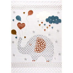 Tapete Infantil Turco Coleção Encanto Elefante 01 - comprar online