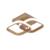 Plafon 24×22cm 22W 3000K 4000K 6000K bivolt alumínio dourado+silicone