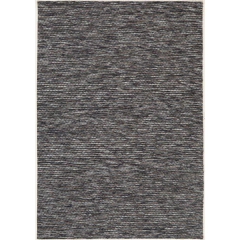 Tapete Egípcio Impermeável Artesano 06 na cor chumbo, com design texturizado em tons escuros.