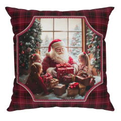 Capa de Almofada Natalina 559 43 x 43 cm
