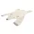 Tapete de algodão em formato de urso polar, ideal para ambientes infantis.
