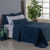 Kit Cobre Leito Queen 7 Peças Bordado Urbany Hipercal 400 Fios