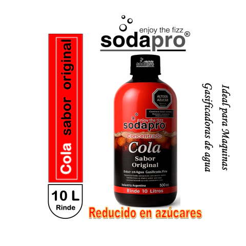 Jarabe sabor Cola Original Rinde 10 litros - comprar online