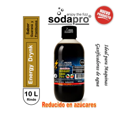 Jarabe sabor Guaraná y Frambuesa Energy Drynk Pro Rinde 10 litros - comprar online