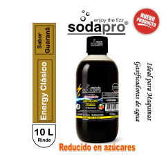 Jarabe sabor Guaraná Clasico Energy Drynk Rinde 10 litros - comprar online