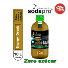 Jarabe sabor Guaraná y Frambuesa Energy Drynk Pro Zero Rinde 10 litros