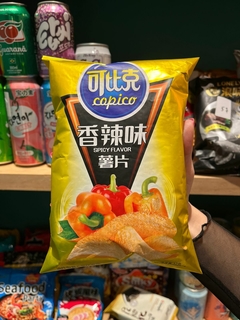 Snack papas fritas sabor morrones.