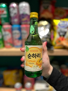 SOJU Chum churum sabor Citron.