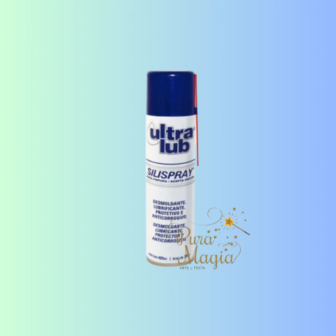 Desmoldante Spray Ultralub 420ml Artesanato Resina Epóxi