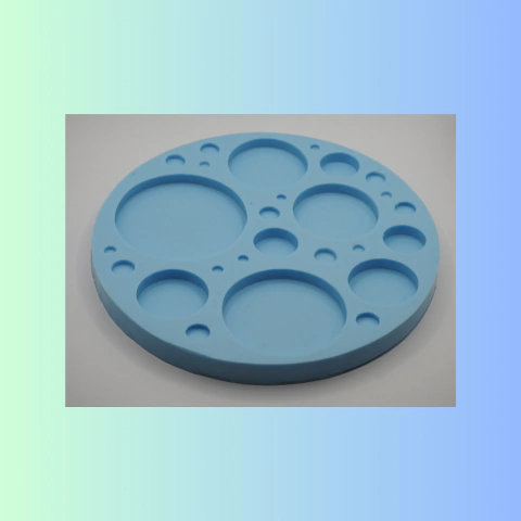 Molde de Silicone Circulo com 26 Cavidades