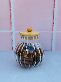 POTE HERMÉTICO CANELADO