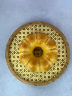 BANDEJINHA REDONDA PALHA