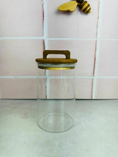POTE HERMÉTICO TAMPA MADEIRA DE ACÁÇIA 1000 LITRO - comprar online
