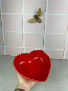 BOWL CORAÇÃO VERMELHO M