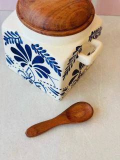 POTE QUADRADO C/ COLHER VERSAILLES - comprar online