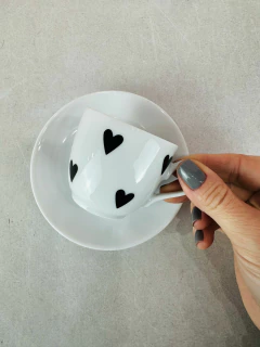 XICARA DE CAFÉ PORCELANA