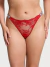 PRÉ VENDA Calcinha Vermelha de renda com alça de brilho | Victoria’s Secret na internet