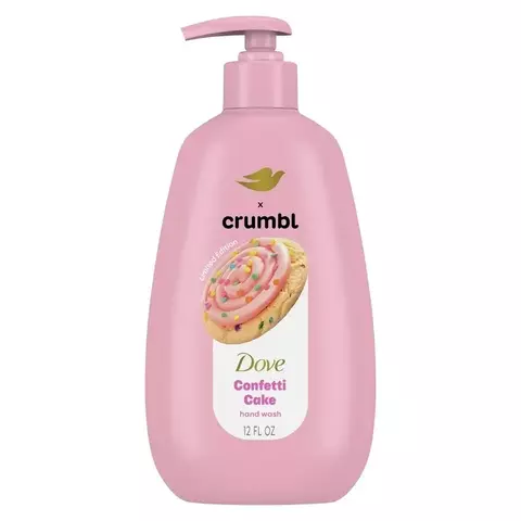 Dove Crumbl Exfoliating Body Scrub Confetti Cake, 15 oz