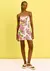 VESTIDO MY FAVORITE THINGS CORSET SEM ALCAS ESTAMPADO - loja online