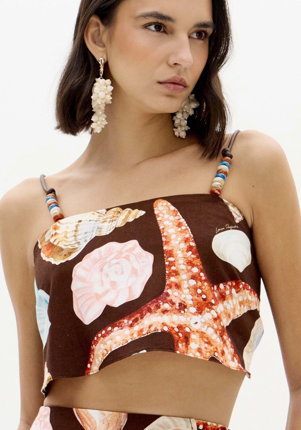 TOP LANÇA PERFUME DE ALÇA COM AMARRACAO