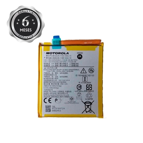 BATERIA MOTO Z2 FORCE HD40