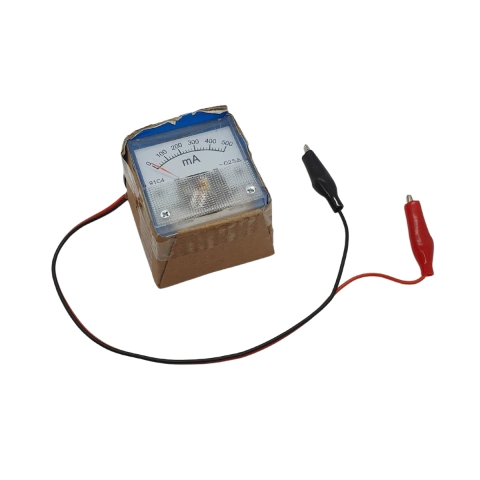 MINI AMPERÍMETRO ANALÓGICO