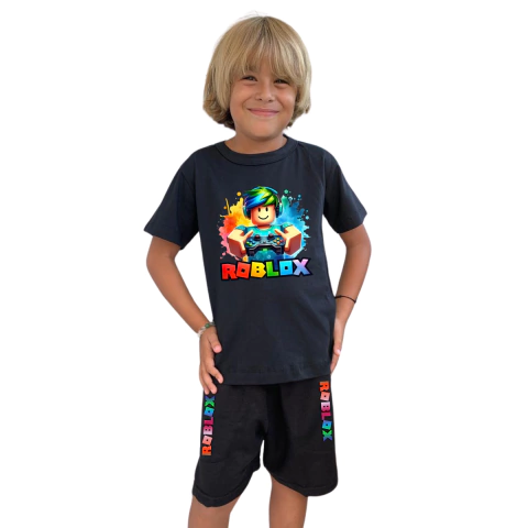 Conjunto camiseta e Bermuda Roblox - comprar online