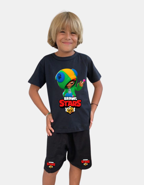 Conjunto camiseta e Brawl Stars Leon - comprar online