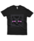 Camiseta Minecraft Enderman Olhos - Preta