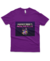 Camiseta Infantil Minecraft Realms Plus - Roxa