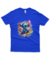 Camiseta Lilo Stitch Flowers Surf