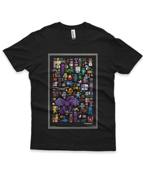 Camiseta Minecraft Poster
