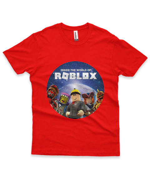Camisa Infantil Roblox - Vermelha