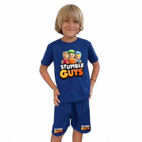 Conjunto camiseta e Bermuda Stumble Guys - comprar online