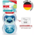 Nuk chupete Signature set x2 - Talle:18-36 m, Color: Azul (4008600381709)