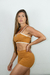 Top Pace Caramelo e Off - Rosa do Deserto