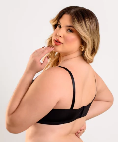 Cod:3699 - SUTIÃ PLUS SIZE COM BASE EM RENDA E MICROFIBRA na internet