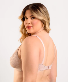 Cod:3819 - SUTIÃ AMAMENTAÇÃO PLUS SIZE MICROFIBRA E RENDA na internet