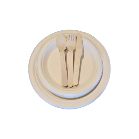 Kit Festa Eco (pratos e talheres) - comprar online