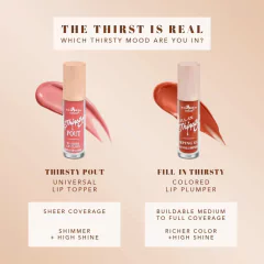 Fill-In Thirsty Colored Plumping Gloss - IMAGINE BEAUTY