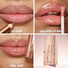 Imagen de Mini Glossy Pink Lip Gloss + Lip Liner Set