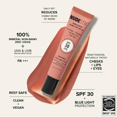 Nudescreen Blush + Lip Tint SPF 30