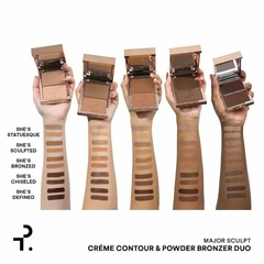 Major Sculpt Crème Contour & Powder Bronzer Duo - comprar en línea