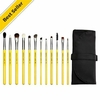 STUDIO EYES 12PC. BRUSH SET WITH ROLL-UP POUCH